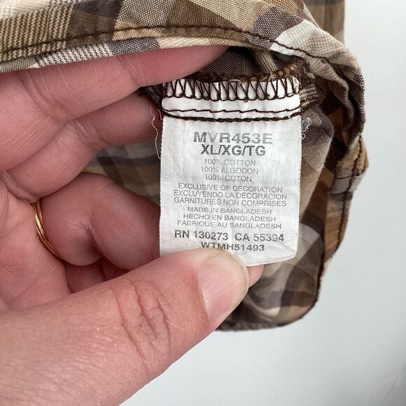 Men’s Wrangler Retro‎ Pearl Snap Shirt - XL - Picture 6 of 8